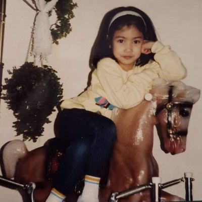 Childhood photo of Chasty Ballesteros.